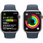 Smartwatch Apple Series 9 Μπλε Ασημί 45 mm