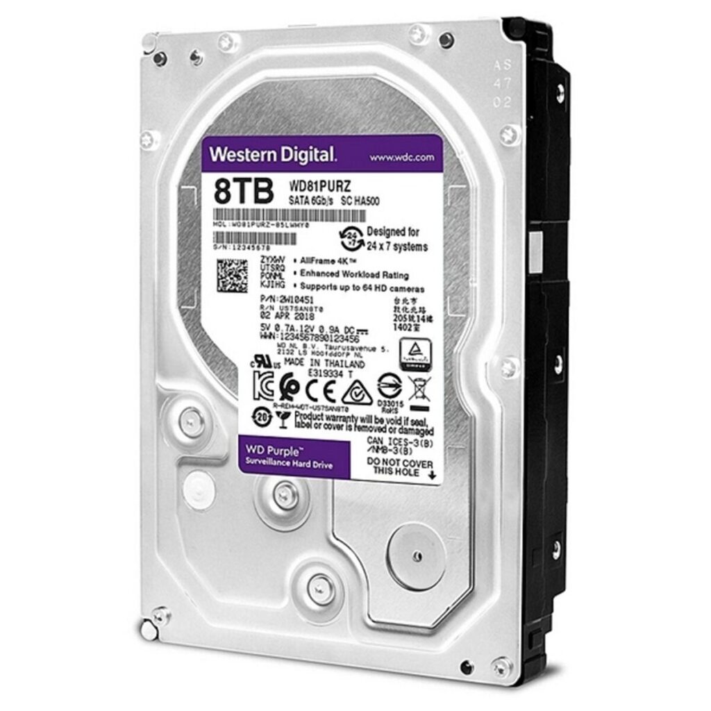 Σκληρός δίσκος Western Digital WD84PURZ 8 TB 3