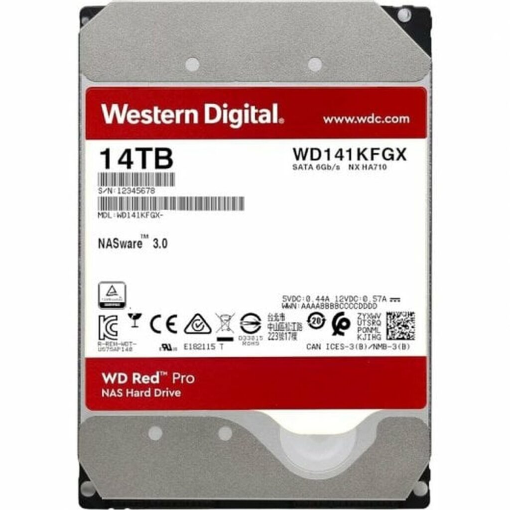 Σκληρός δίσκος Western Digital Red Pro 3.5" 3