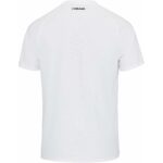 Ανδρική Μπλούζα με Κοντό Μανίκι Head Topspin Λευκό