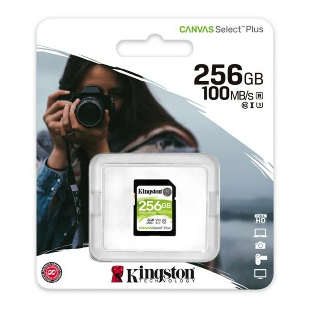 Κάρτα Μνήμης SD Kingston SDS2 256 GB Μαύρο