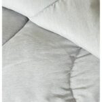 Σκανδιναβικό Παπλώμα Abeil   Διπλό κρεβάτι Λευκό Γκρι 240 x 260 cm