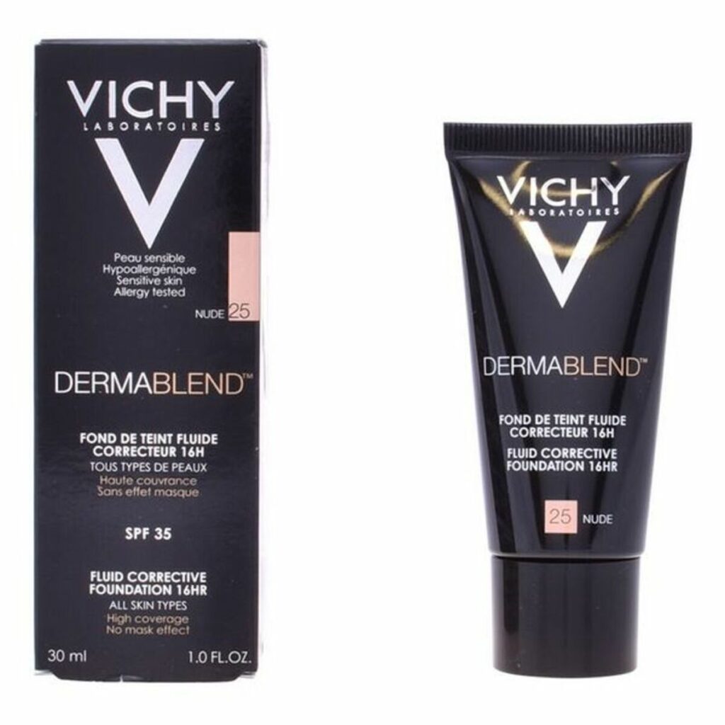 Υγρό φόντο μακιγιάζ Dermablend Vichy Spf 35 30 ml