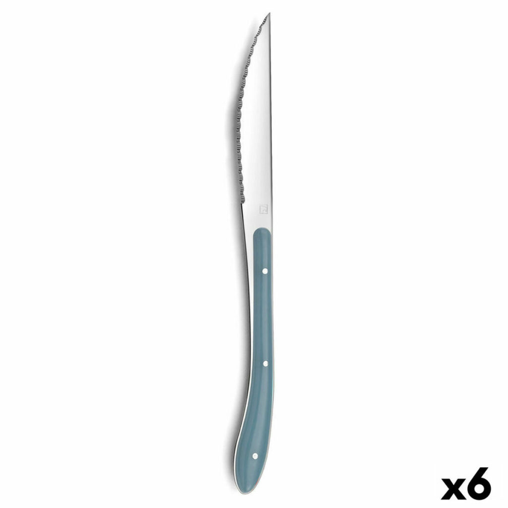 Μαχαίρι τραπεζιού Amefa Bistro Μέταλλο Δίχρωμα (23 cm) (Pack 6x)