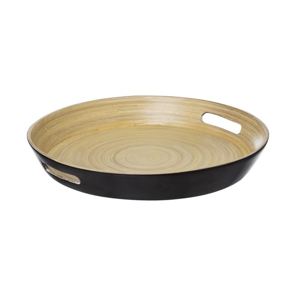 Δίσκος 5five Noir Kitchen Φυσικό Bamboo Ø 42 cm