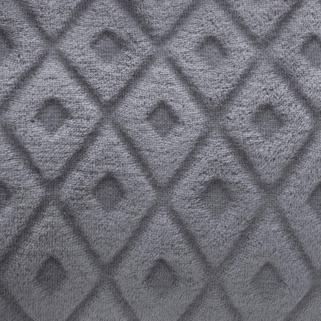 Κουβέρτα Atmosphera Plaid Winter Rhombus Γκρι (230 x 180 cm)