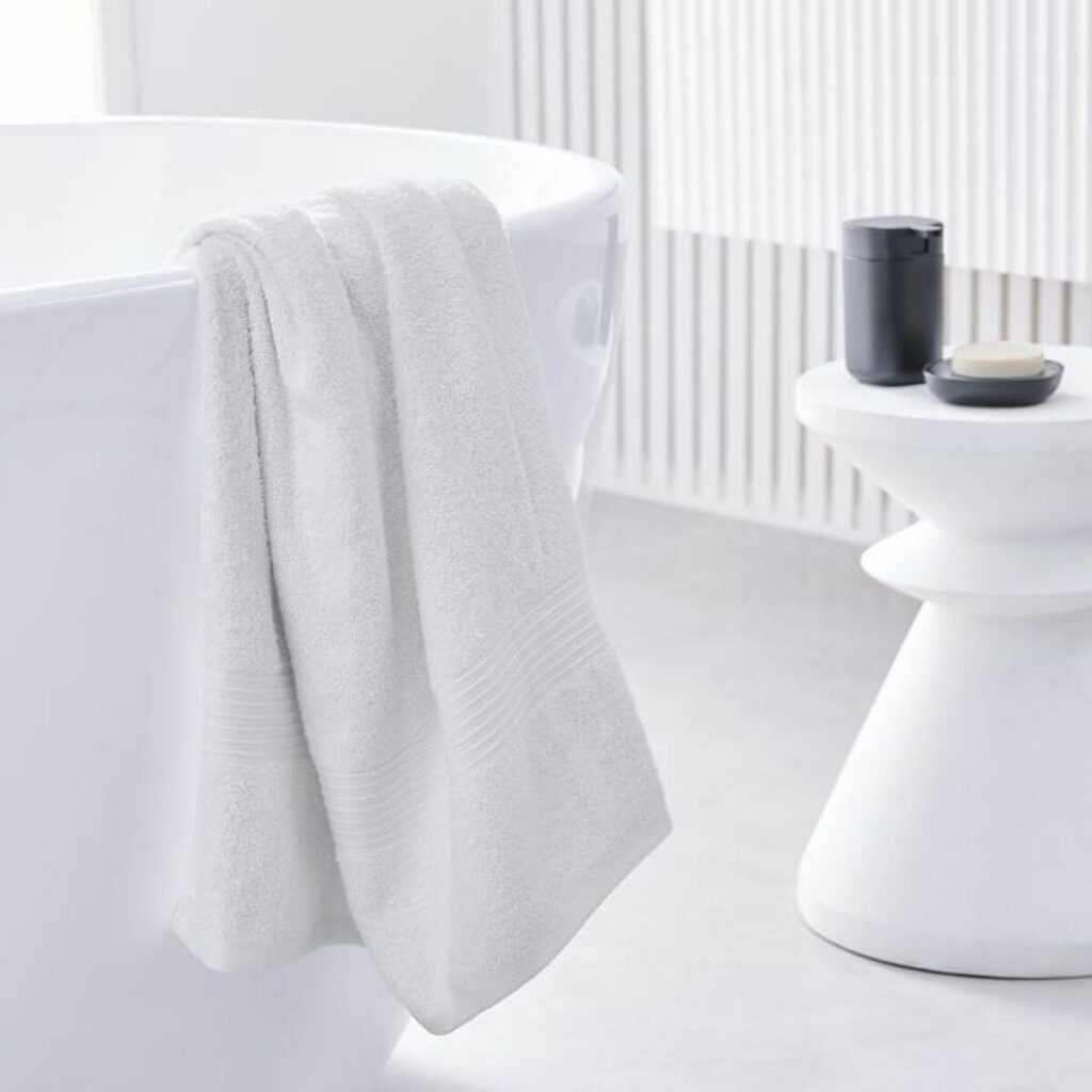 Πετσέτα μπάνιου TODAY Λευκό 90 x 150 cm