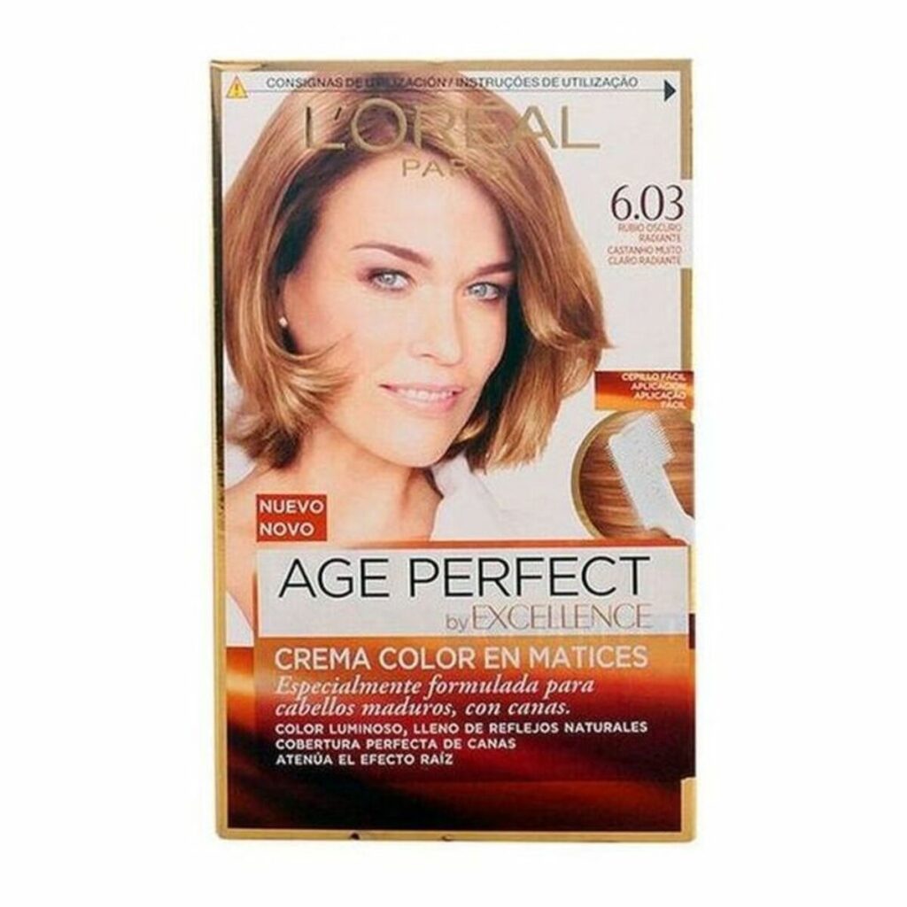 Αντιγηραντική Μόνιμη Βαφή Excellence Age Perfect L'Oreal Make Up Excellence Age Perfect (x1)