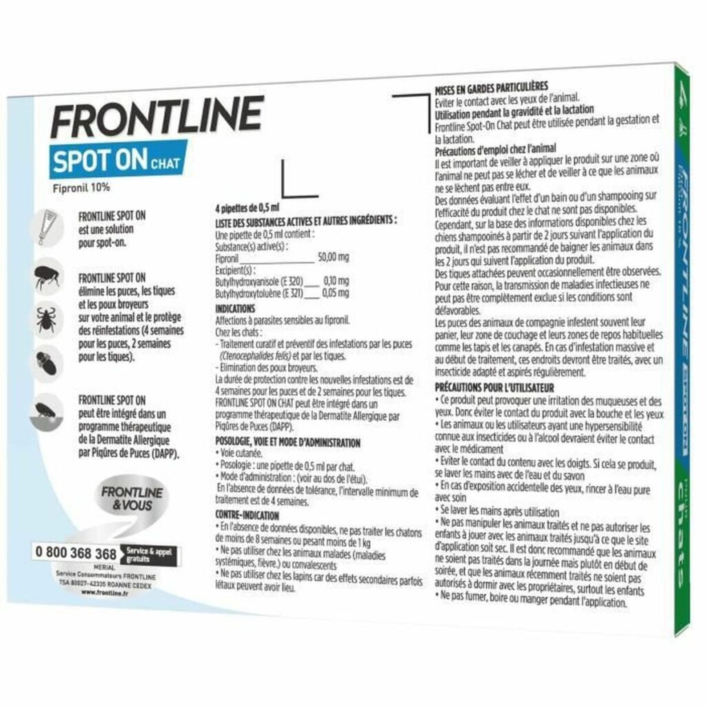 Αντιπαρασιτικά Frontline Γάτα 0