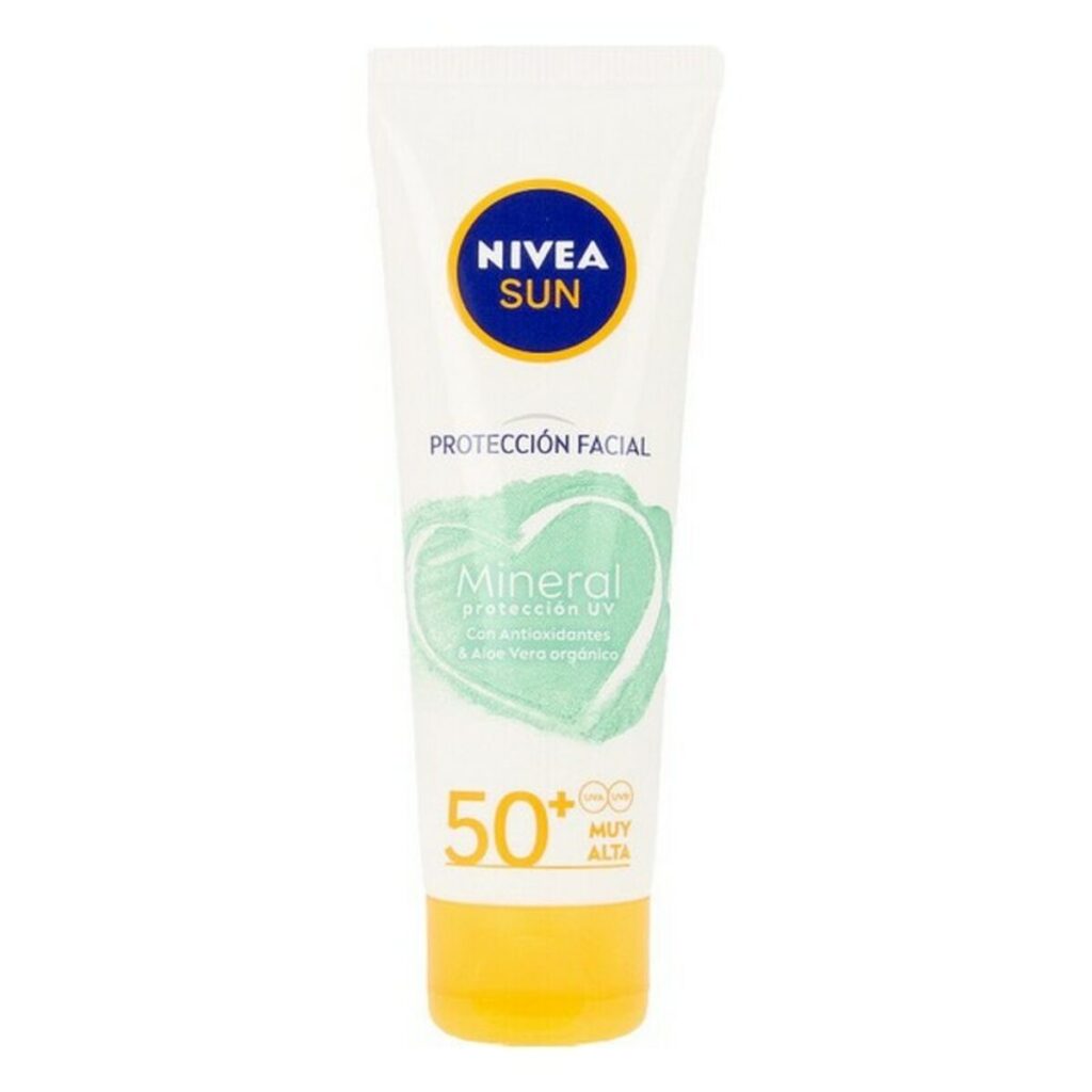 Αντηλιακή Κρέμα Sun Facial Mineral Nivea 85692 SPF 50+ 50 ml