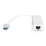USB Hub Digitus by Assmann DA-70250-1 Λευκό Γκρι Ασημί