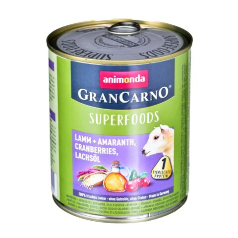 Υγρό φαγητό Animonda GranCarno Superfoods Βακκίνια Αρνί