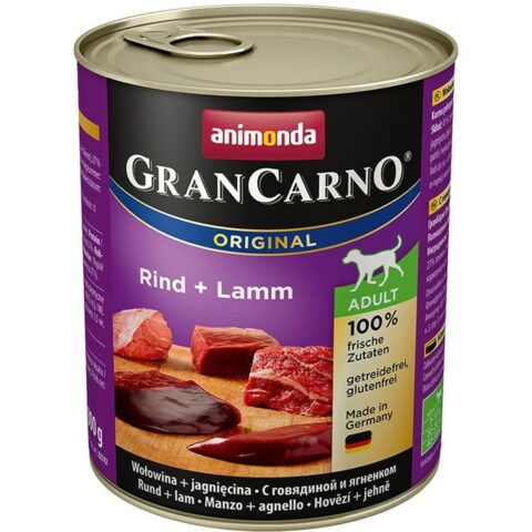 Υγρό φαγητό Animonda GranCarno Original Βόειο κρέας Αρνί 800 g