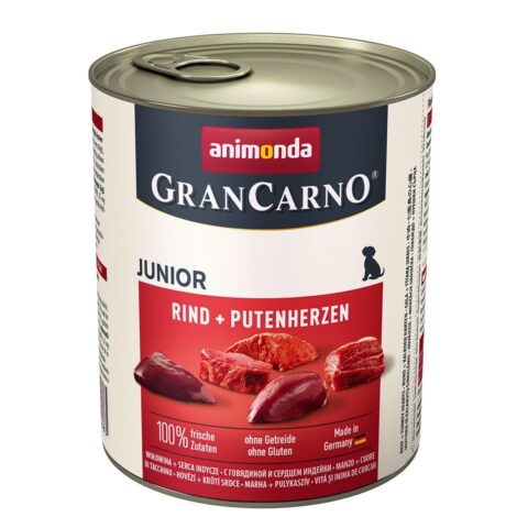 Υγρό φαγητό Animonda GranCarno Junior Τουρκία Βόειο κρέας 800 g