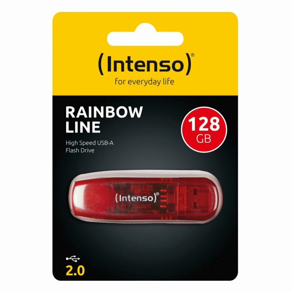 Στικάκι USB INTENSO Rainbow Line 128 GB