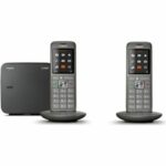 Ασύρματο Τηλέφωνο Gigaset CL660 Duo Γκρι Ανθρακί