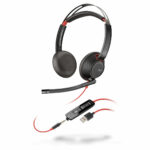 Ακουστικά με Μικρόφωνο Poly Blackwire C5220 Μαύρο