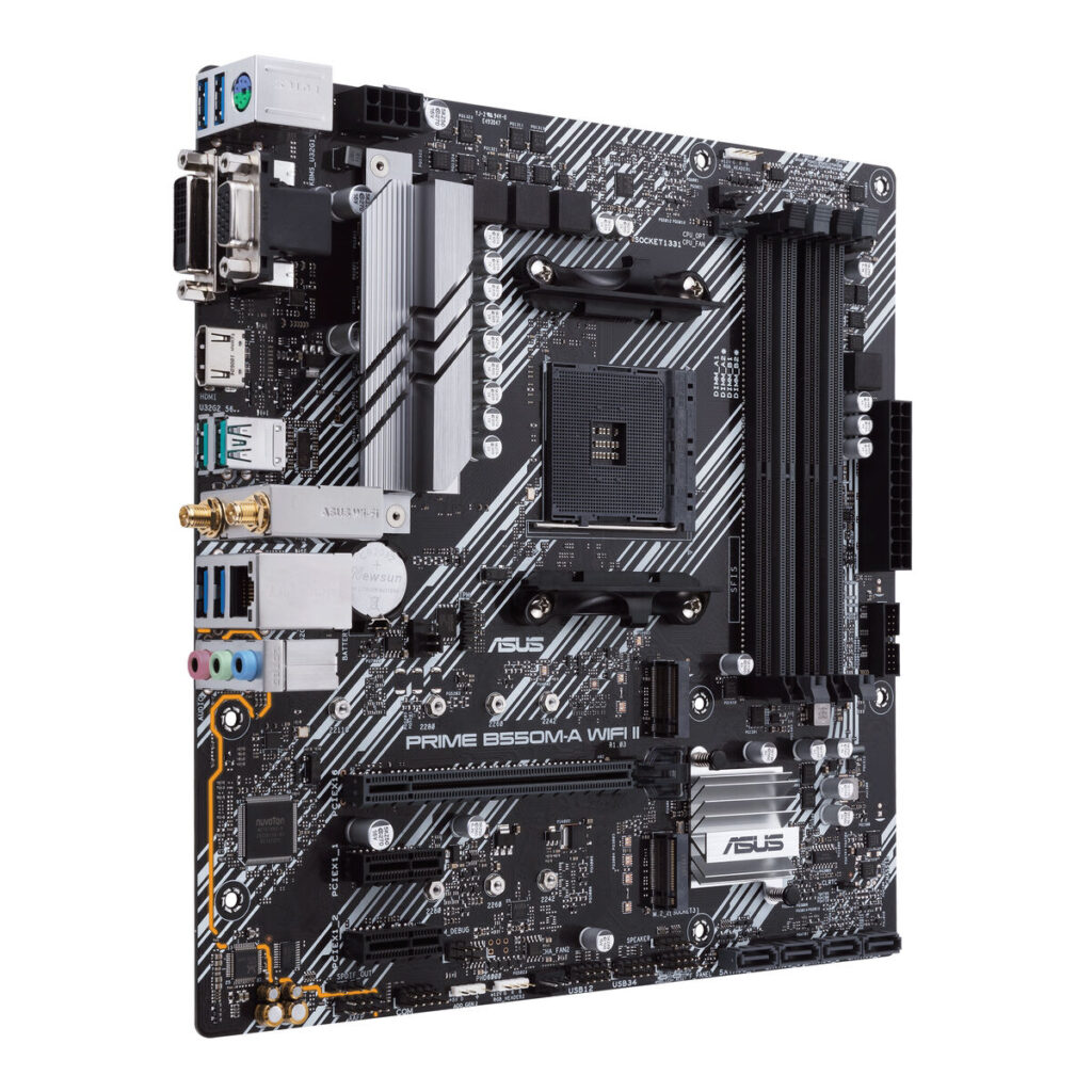 Μητρική Κάρτα Asus PRIME B550M-A WIFI II AMD B550 AMD AMD AM4
