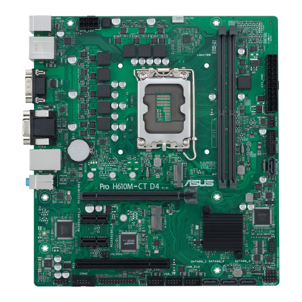 Μητρική Κάρτα Asus PRO H610M-C D4-CSM Intel INTEL H610 LGA 1700