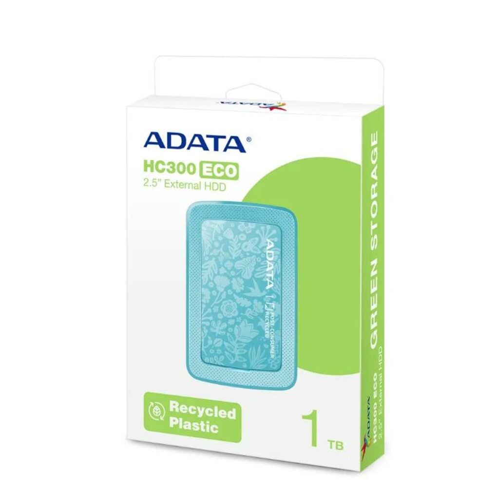 Εξωτερικός Σκληρός Δίσκος Adata HC300 Πράσινο 1 TB