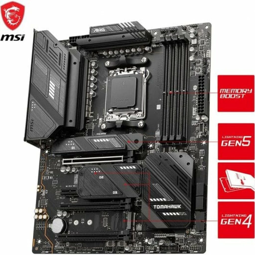 Μητρική Κάρτα MSI MAG X670E TOMAHAWK WIFI AMD AMD X670 AMD AM5
