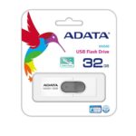 Στικάκι USB Adata UV220 Γκρι Λευκό/Γκρι 32 GB