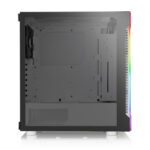 Κουτί Μέσος Πύργος ATX THERMALTAKE H200 TG Snow RGB Λευκό Μαύρο