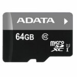 Κάρτα Μνήμης Micro SD με Αντάπτορα Adata CLASS10 64 GB
