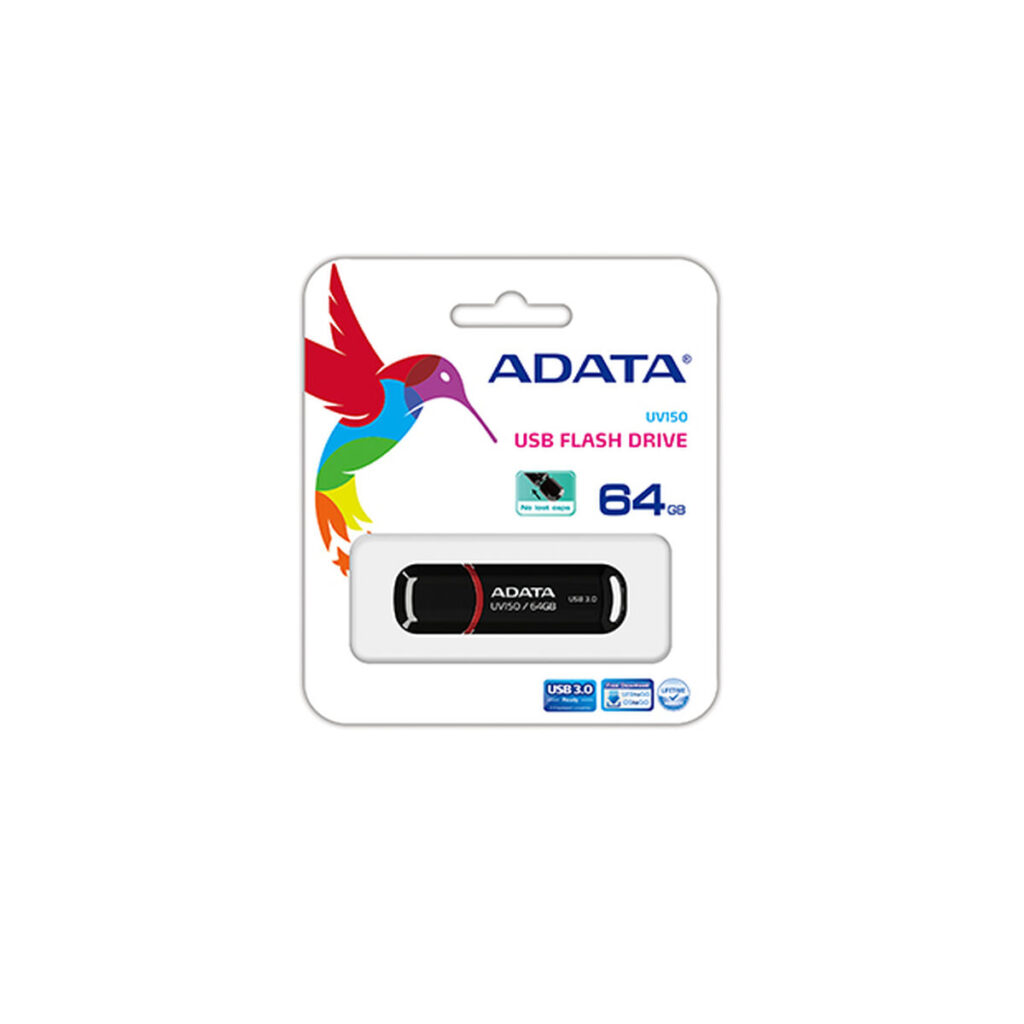 Στικάκι USB Adata UV150 Μαύρο 64 GB
