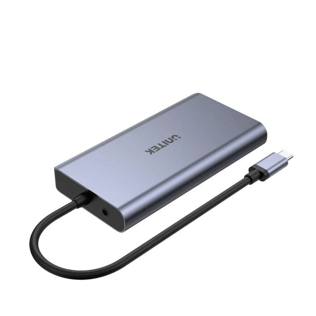 USB Hub Unitek D1019B Γκρι 100 W