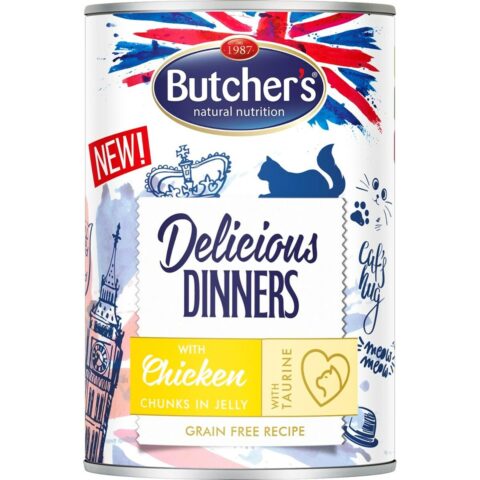 Γατοτροφή Butcher's Delicious Dinners Κοτόπουλο 400 g