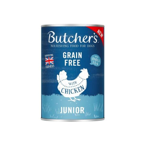 Γατοτροφή Butcher's Original Junior Κοτόπουλο Βόειο κρέας 400 g