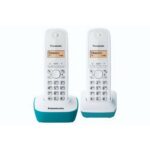 Ασύρματο Τηλέφωνο Panasonic KX-TG1612FRC Κεχριμπάρι Μπλε/Λευκό