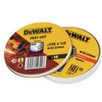 Δίσκος κοπής Dewalt Fast Cut dt3506-qz x10 115 x 1 x 22