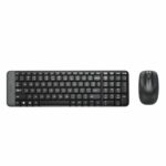 Ασύρματο Πληκτρολόγιο και Ποντίκι Logitech MK220 γαλλικά Μαύρο AZERTY