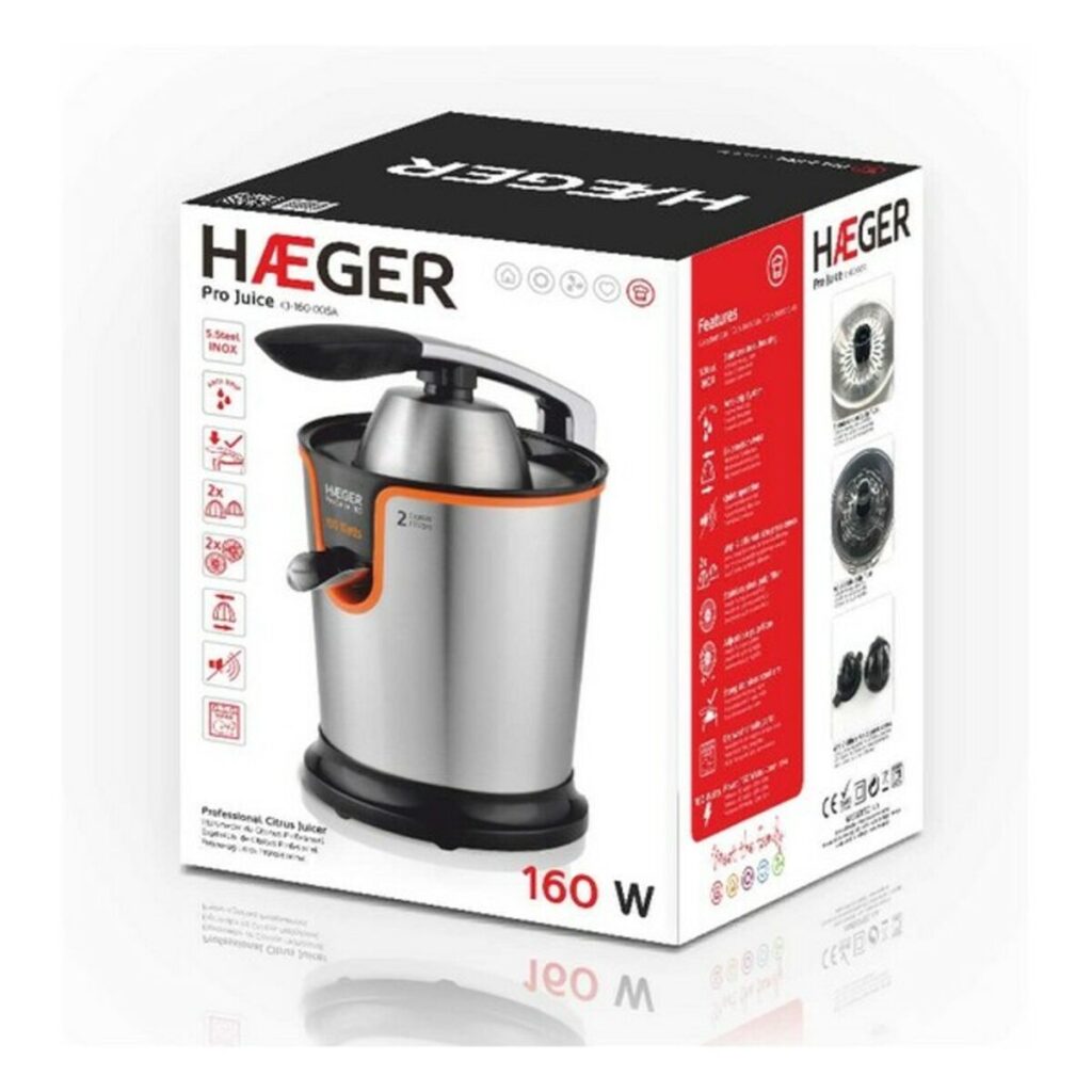 Ηλεκτρικός Αποχυμωτής Haeger Pro Juice 160 W 160 W