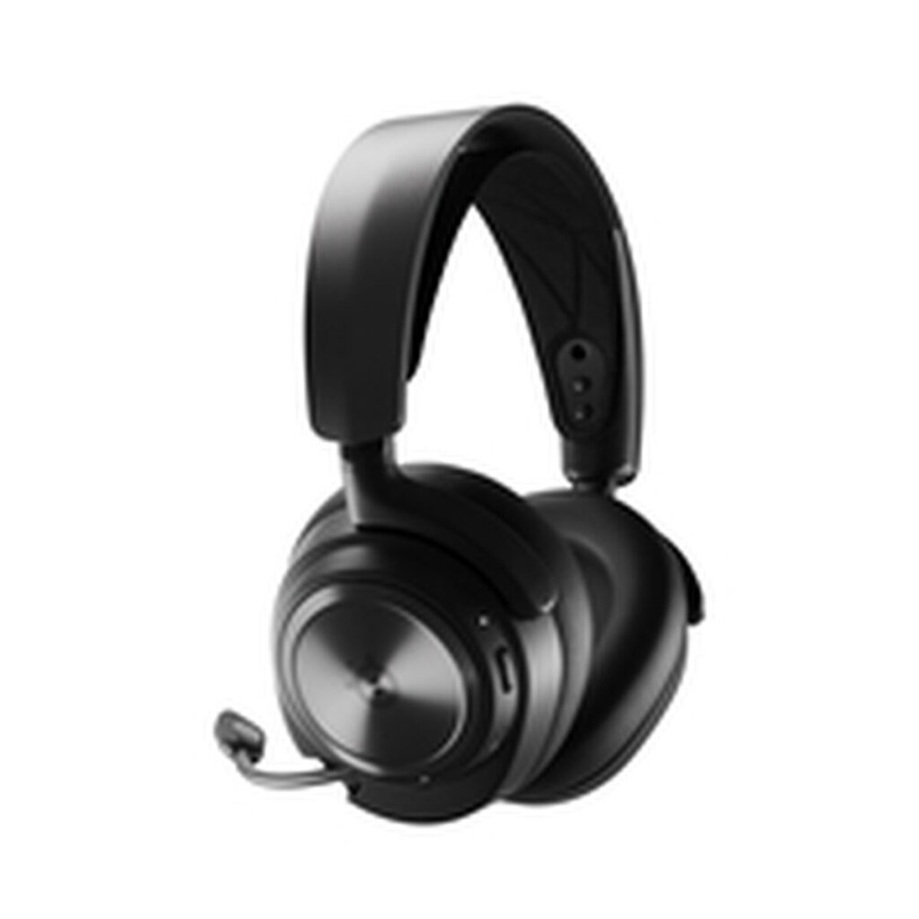Bluetooth Ακουστικά με Μικρόφωνο SteelSeries Arctis Nova Pro Wireless Μαύρο Πολύχρωμο