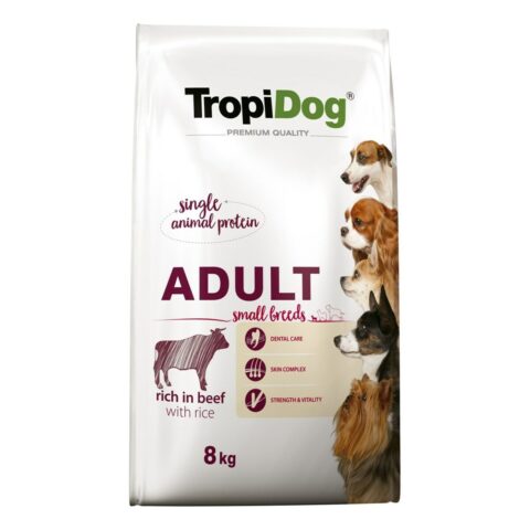 Φαγητό για ζώα Tropi Dog Premium Adult Small Ενηλίκων Βόειο κρέας 8 kg