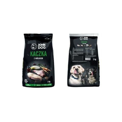 Φαγητό για ζώα John Dog Premium Ενηλίκων Πάπια Κουνέλι 3 Kg