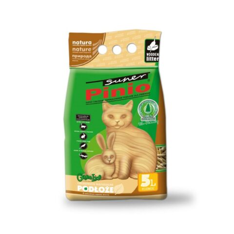 Αμμος για Γάτες Certech Pinio Γούντι Ξύλο 5 L