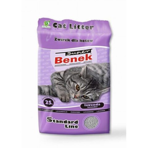 Αμμος για Γάτες Super Benek                                 Λεβάντα 25 L