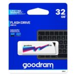 Στικάκι USB GoodRam UCL2 Μπλε Λευκό Μαύρο 32 GB