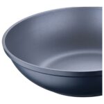 Τηγάνι Wok Masterpro Indigo Μαύρο Αλουμίνιο (Ø 28 cm)