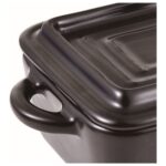 Κατσαρόλα Masterpro Ορθογώνιο Μαύρο Πήλινα black (15