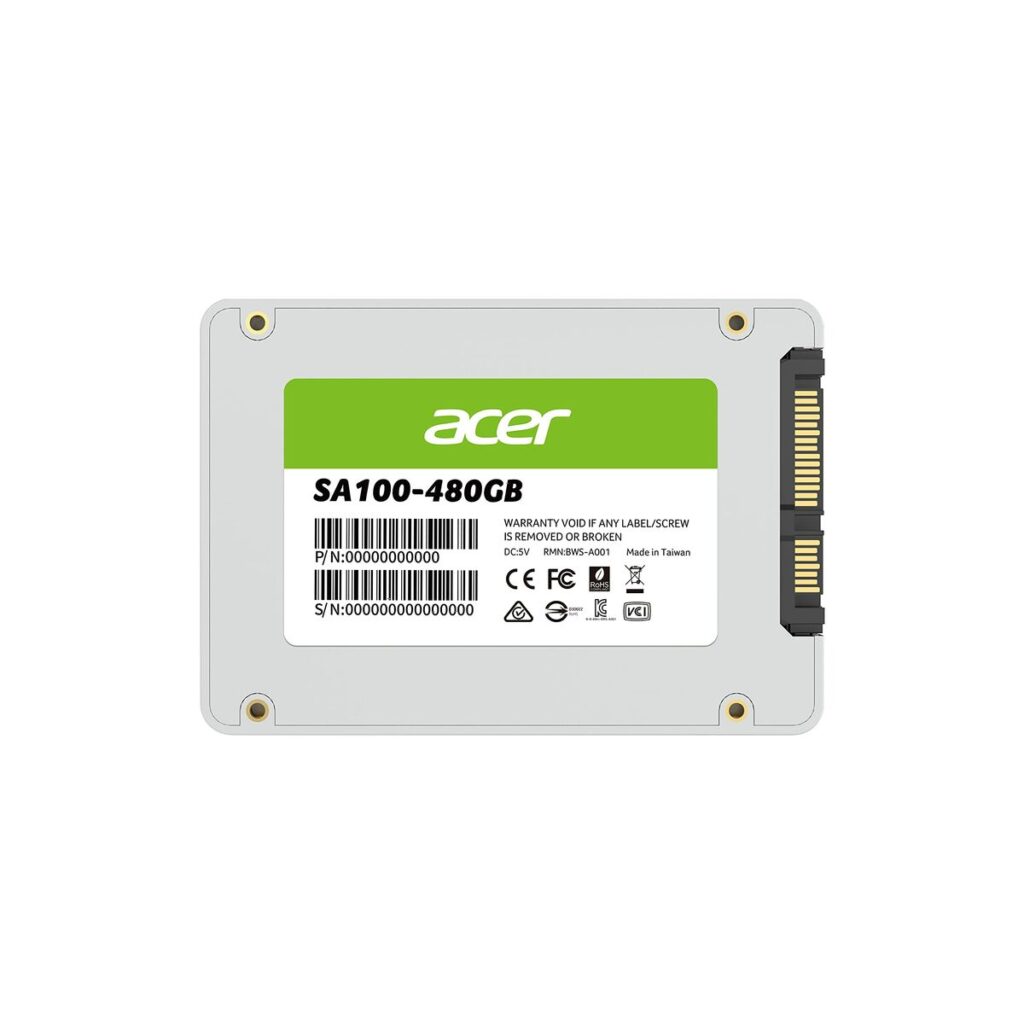 Σκληρός δίσκος Acer BL9BWWA103 480 GB 2.5"