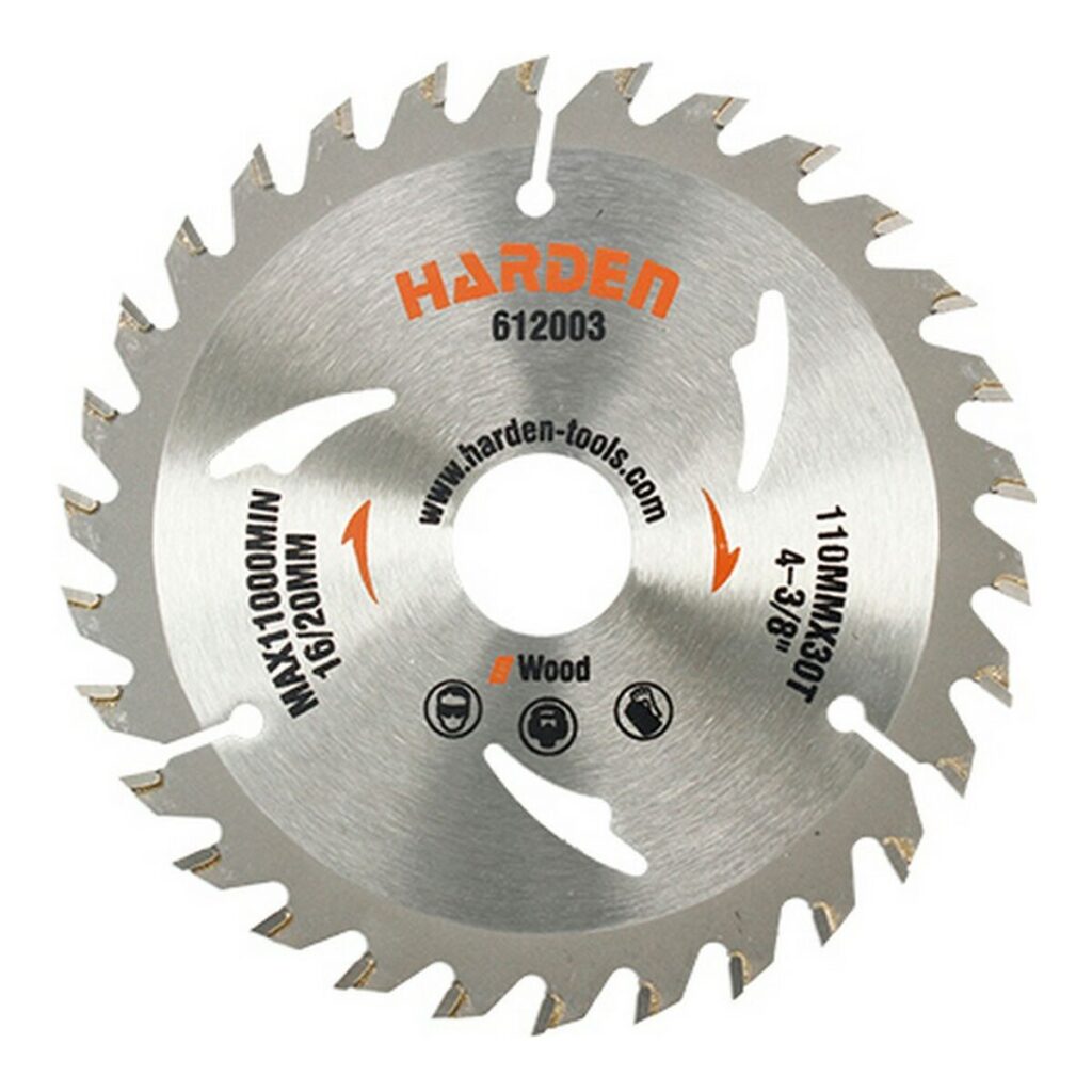 Δίσκος κοπής Harden Ξύλο Ø 110 x 20 mm