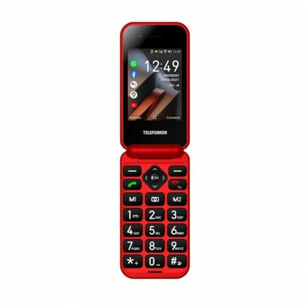 Κινητό Τηλέφωνο Telefunken TF-GSM-740-CAR-RD Κόκκινο