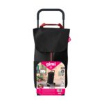 Καροτσάκι Αγορών Gimi Twin Urban Μαύρο 50 L 39 x 52 x 95 cm