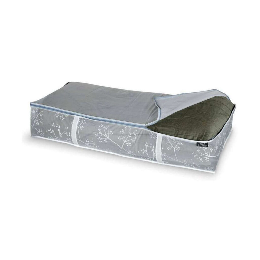 Τσάντα αποθήκευσης Domopak Living Bon Ton Κουβέρτα (95 x 45 x 18 cm)