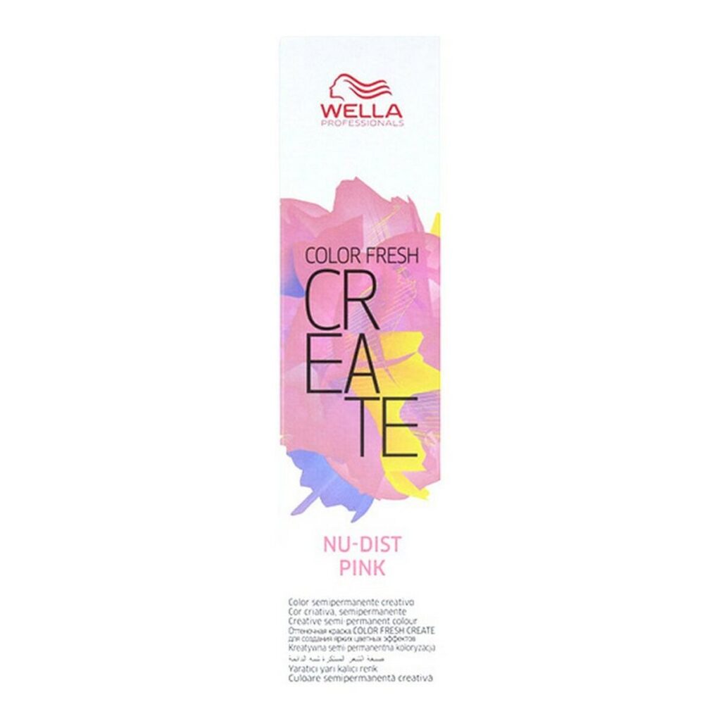 Ημιμόνιμη Βαφή Color Fresh Create Nudist Wella Color Fresh Ροζ (60 ml)